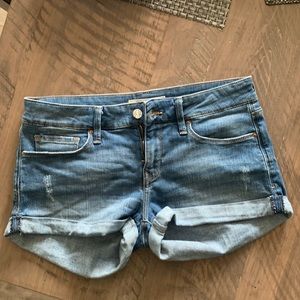 Jean Shorts Size 27 Low rise